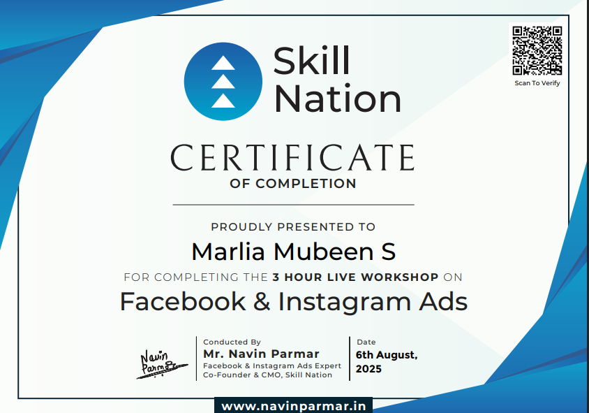 Fb ADs certificate